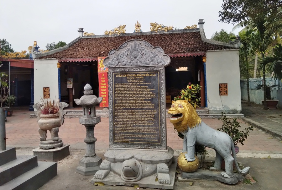 Ngày xuân về thăm đền An Lạc